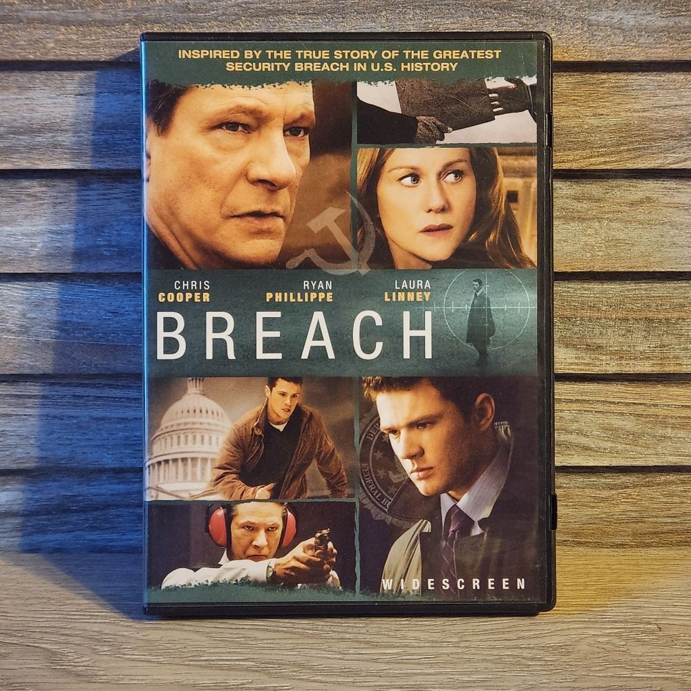 🔥 Breach DVD Movie Drama Suspense